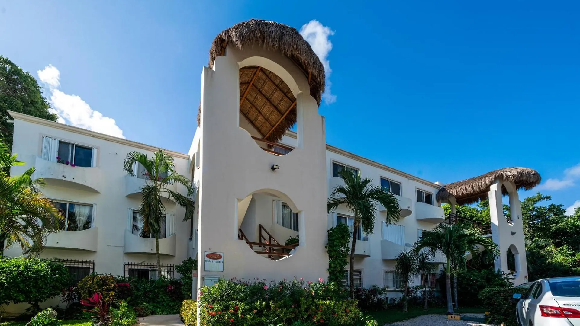 Spacious 2 Bedroom Condo In Playacar II - At Rosa Blanca Condos - Sueno Playa del Carmen Mexico
